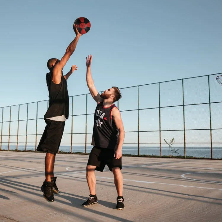 LEIJIAER BKT 776X 5 in 1 No.7 Soft Hygroscopic PU Leather Basketball Set for Training Matches