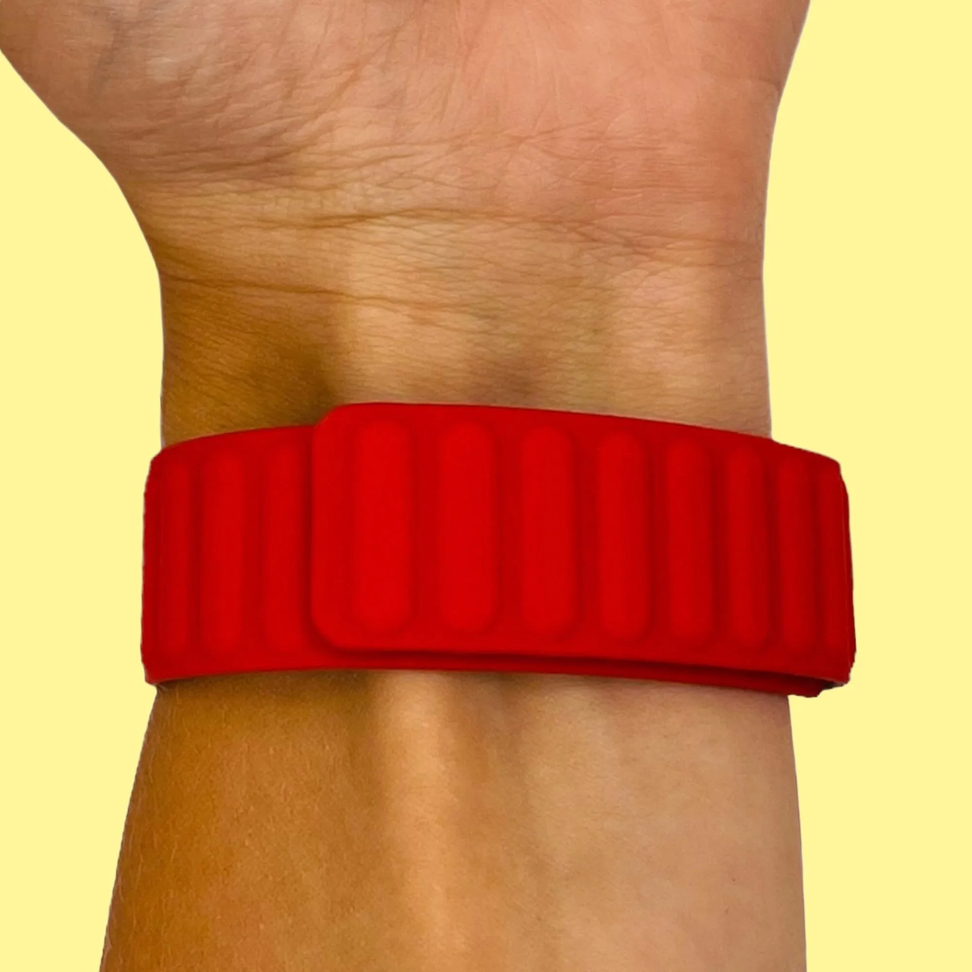 Magnetic Silicone Watch Straps Compatible with the Fossil Hybrid Gazer