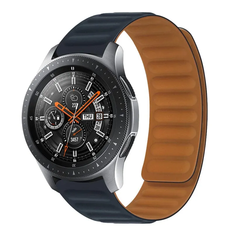 Magnetic Silicone Watch Straps Compatible with the Fossil Hybrid Gazer