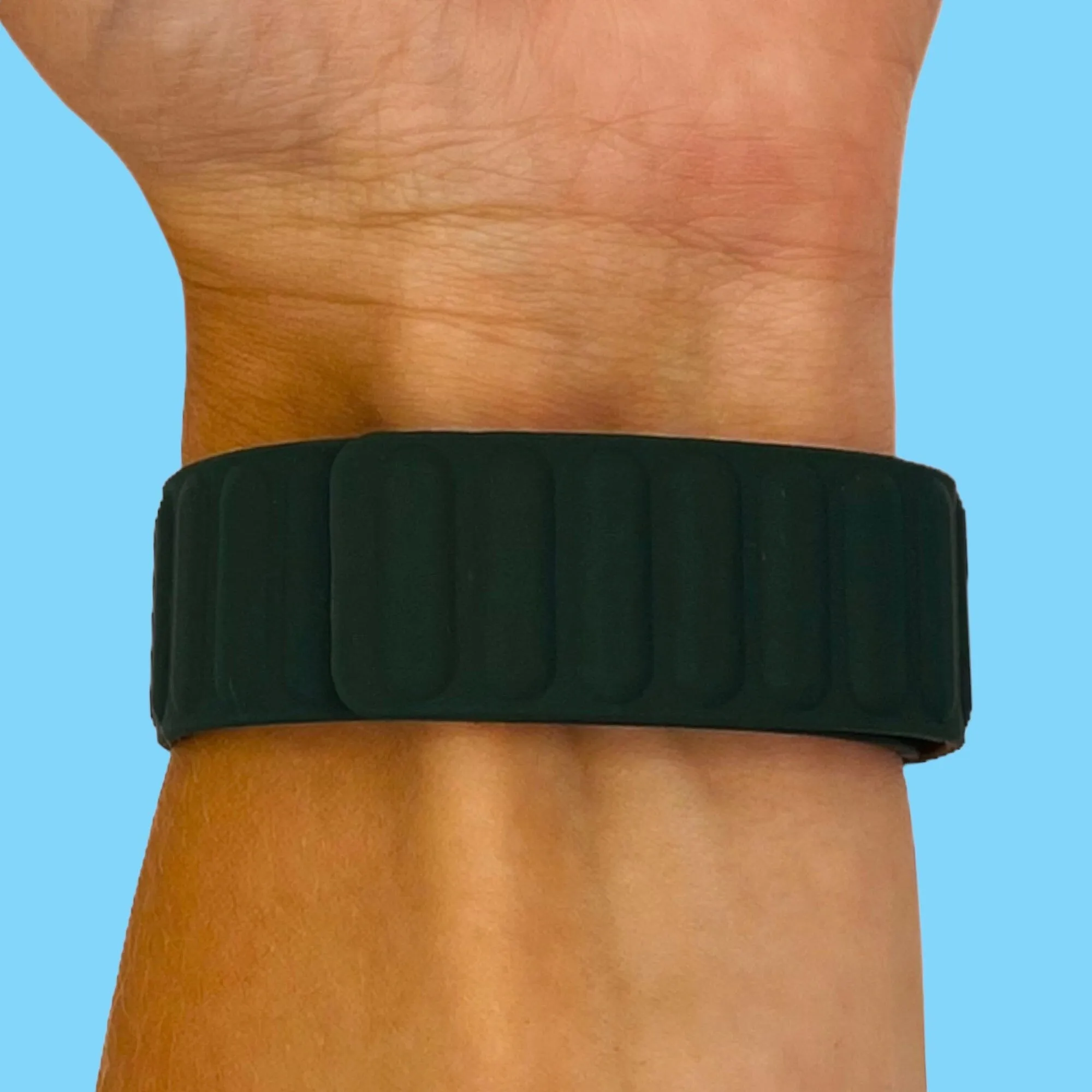 Magnetic Silicone Watch Straps Compatible with the Fossil Hybrid Gazer