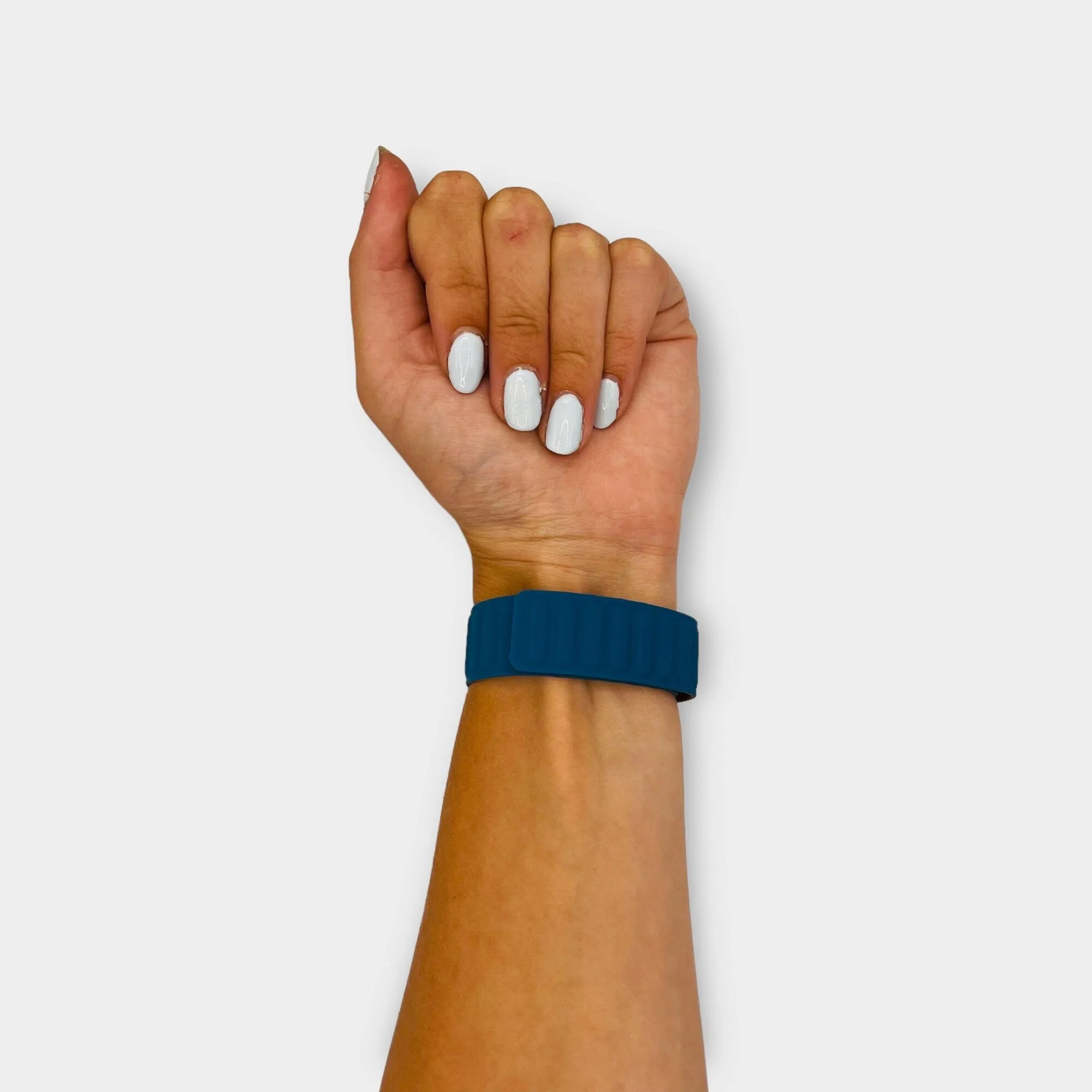 Magnetic Silicone Watch Straps Compatible with the Fossil Hybrid Gazer