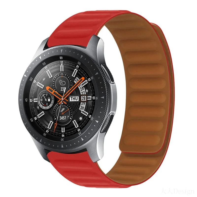 Magnetic Silicone Watch Straps Compatible with the Fossil Hybrid Gazer