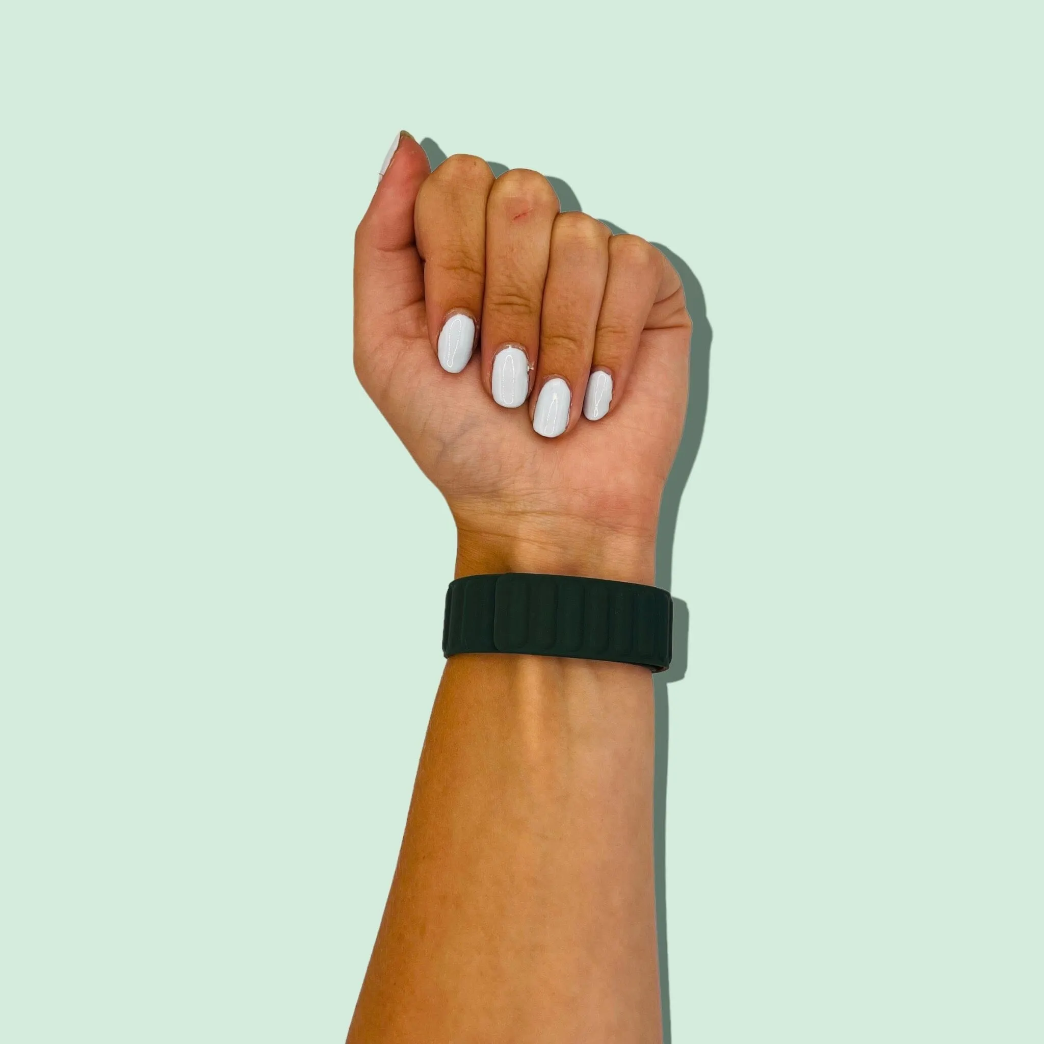 Magnetic Silicone Watch Straps Compatible with the Fossil Hybrid Gazer