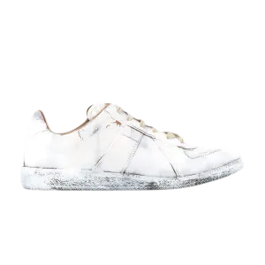 Maison Margiela Replica Low 'White Paint' sneakers, white