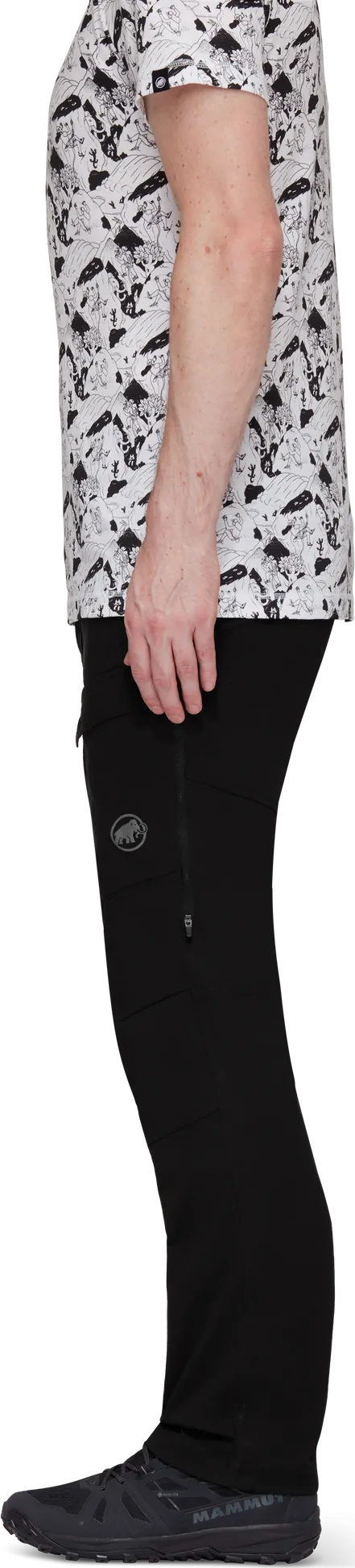 Mammut Men&#x27;s Zinal Hybrid Pants Black | Buy Mammut Men&#x27;s Zinal Hybrid Pants Black here | Outnorth