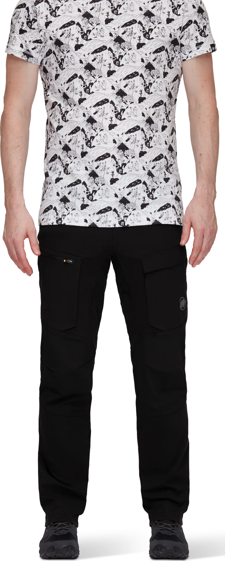 Mammut Men&#x27;s Zinal Hybrid Pants Black | Buy Mammut Men&#x27;s Zinal Hybrid Pants Black here | Outnorth
