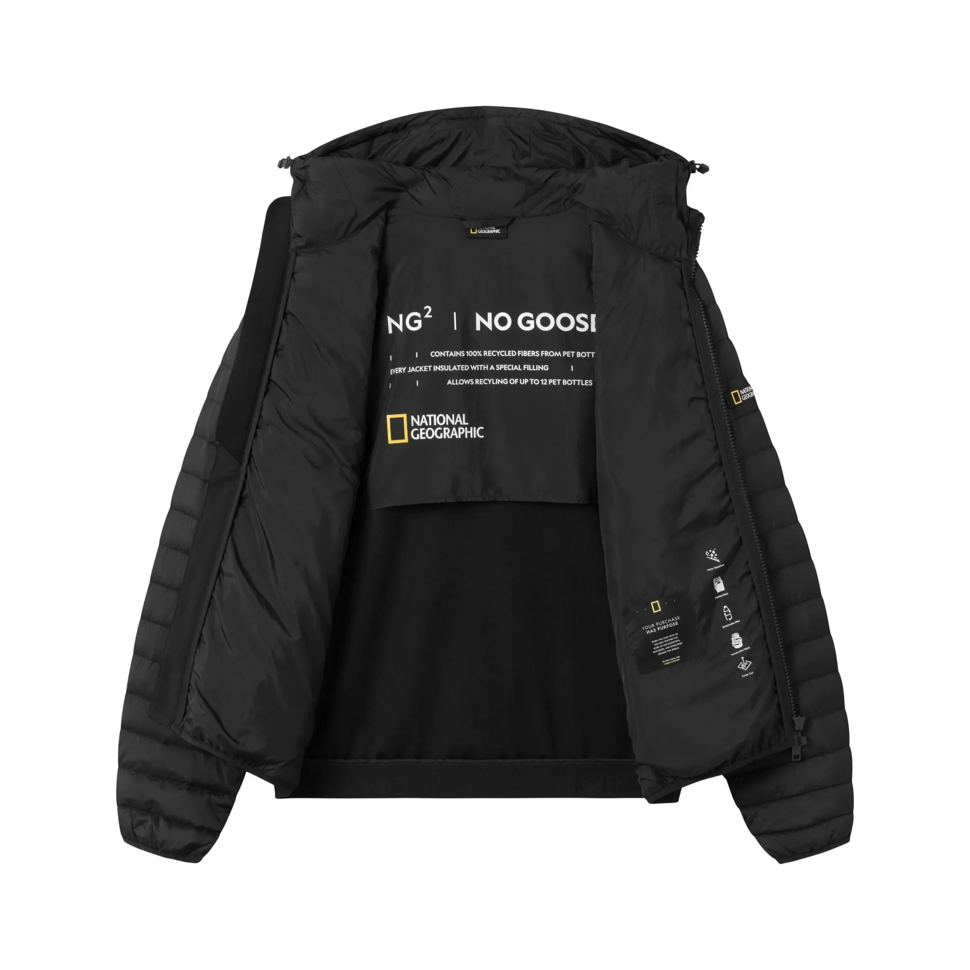National Geographic Men&#x27;s Hybrid Jacket        Black | Buy National Geographic Men&#x27;s Hybrid Jacket        Black here | Outnorth