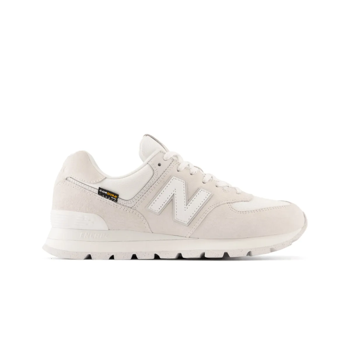 New Balance Mens 574 Rugged Casual Sneakers ML574DI2 White/White