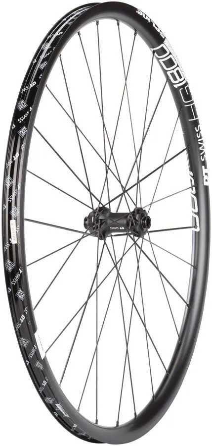 NEW DT Swiss HG 1800 Spline 25 Front Wheel - 700, 12 x 100mm, Center-Lock, Black