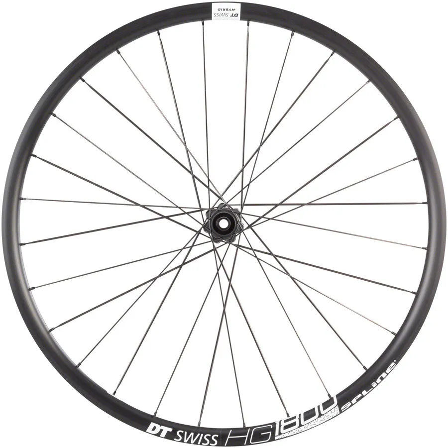 NEW DT Swiss HG 1800 Spline 25 Rear Wheel - 700, 12 x 142mm, Center-Lock/6-Bolt, HG 11/ XDR, Black