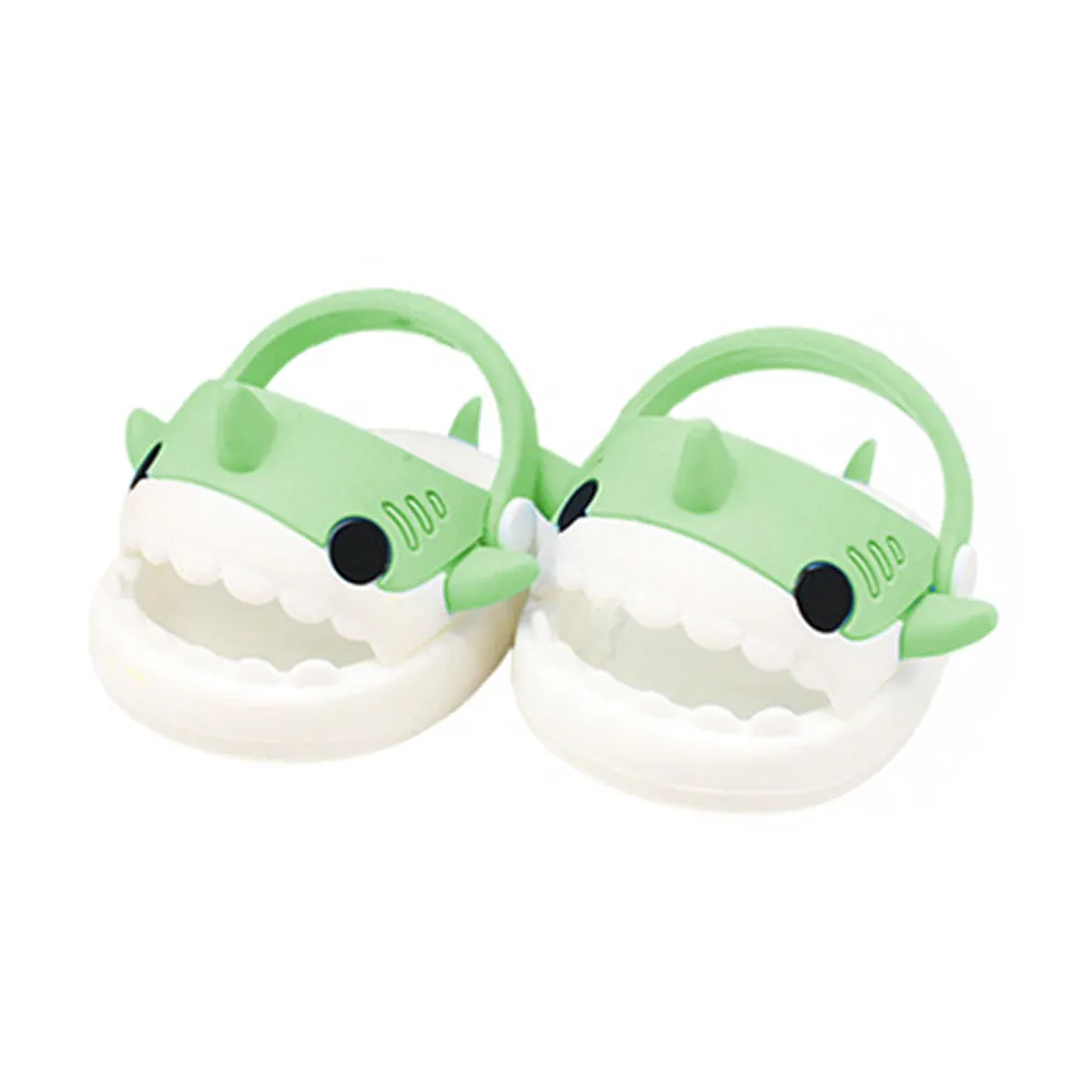 niannyyhouse 20cm Plush Doll Shark Shoes Sandals Slippers 8in Soft Stuffed Plush Toy Accessories Dress Up