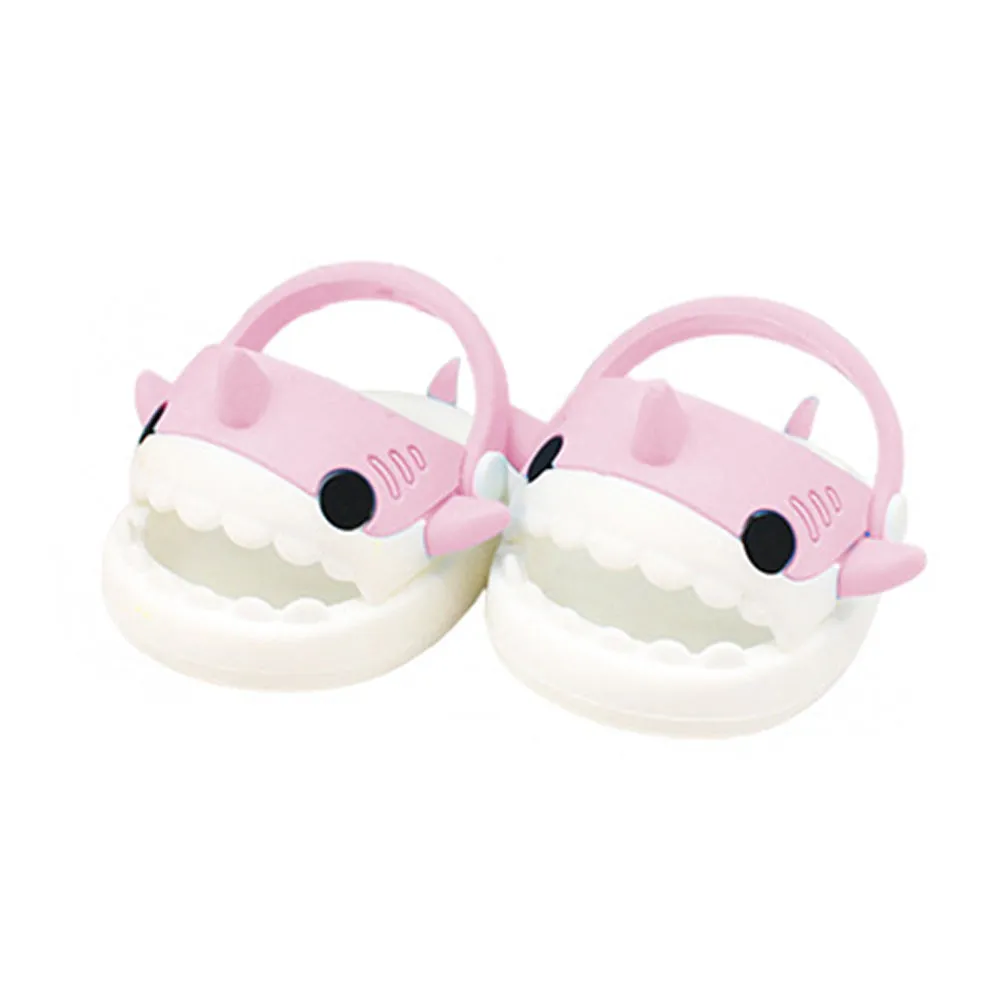 niannyyhouse 20cm Plush Doll Shark Shoes Sandals Slippers 8in Soft Stuffed Plush Toy Accessories Dress Up