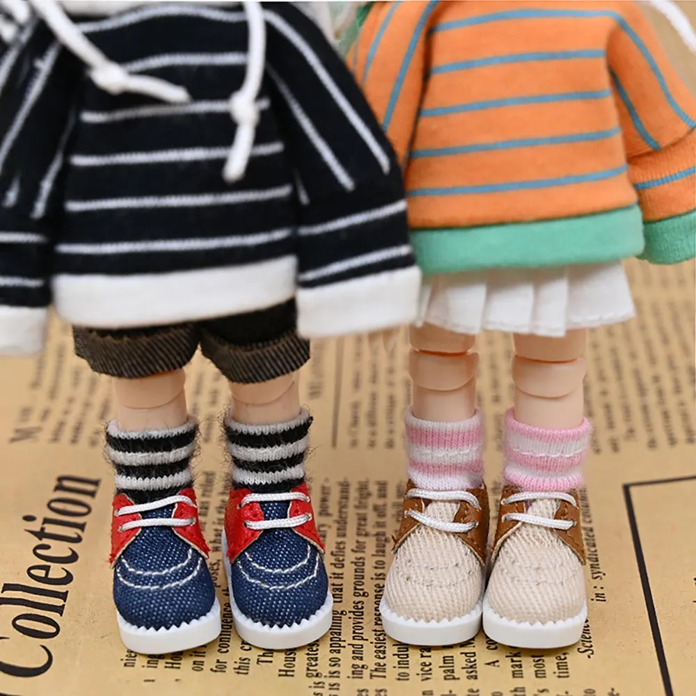 niannyyhouse Ob11 High-heeled Shoes 1/12 BJD Doll Body Accessories Dress Up