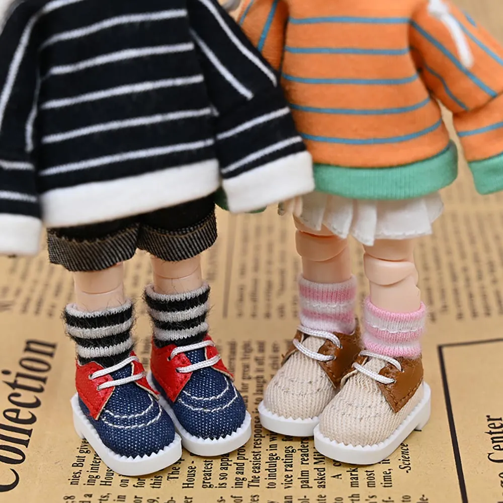 niannyyhouse Ob11 High-heeled Shoes 1/12 BJD Doll Body Accessories Dress Up