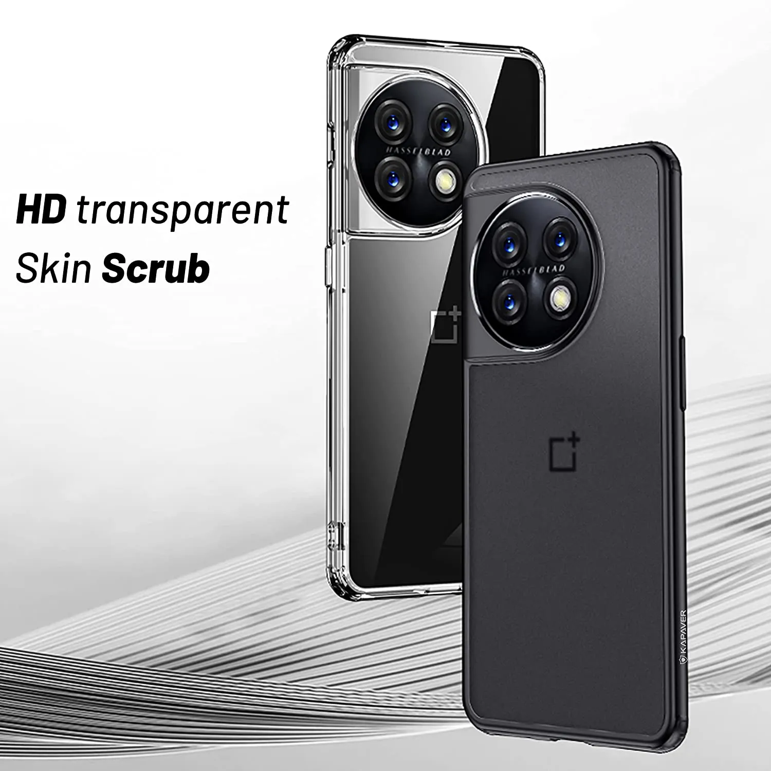 OnePlus 11 5G Back Cover Case | Hybrid - Crystal Clear