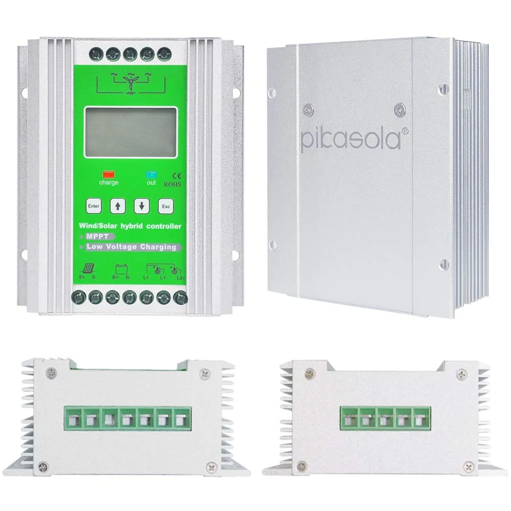 Pikasola - 1400W 12/24v Wind Turbine - Charge Controller
