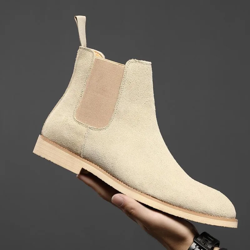 Pointed Toe British Style Boots
