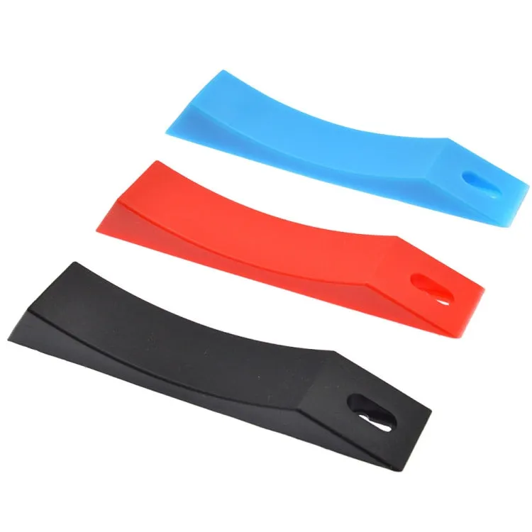 Portable Non-slip Barbell Silicone Protective Gasket Change Film Barbell Plate Protector(Blue)