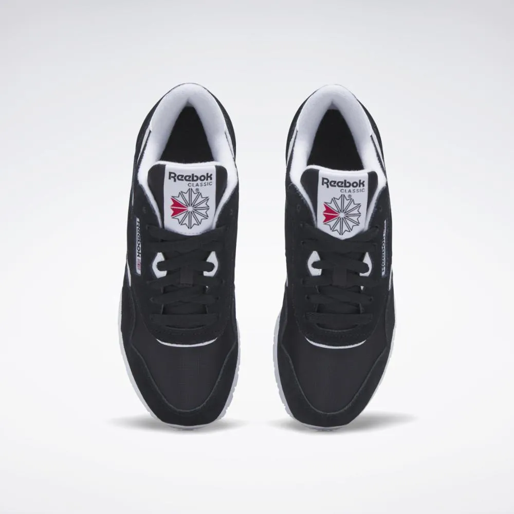 Reebok Footwear Women Classic Leather Nylon CORE BLK/FTWR WHT/FTWR WHT