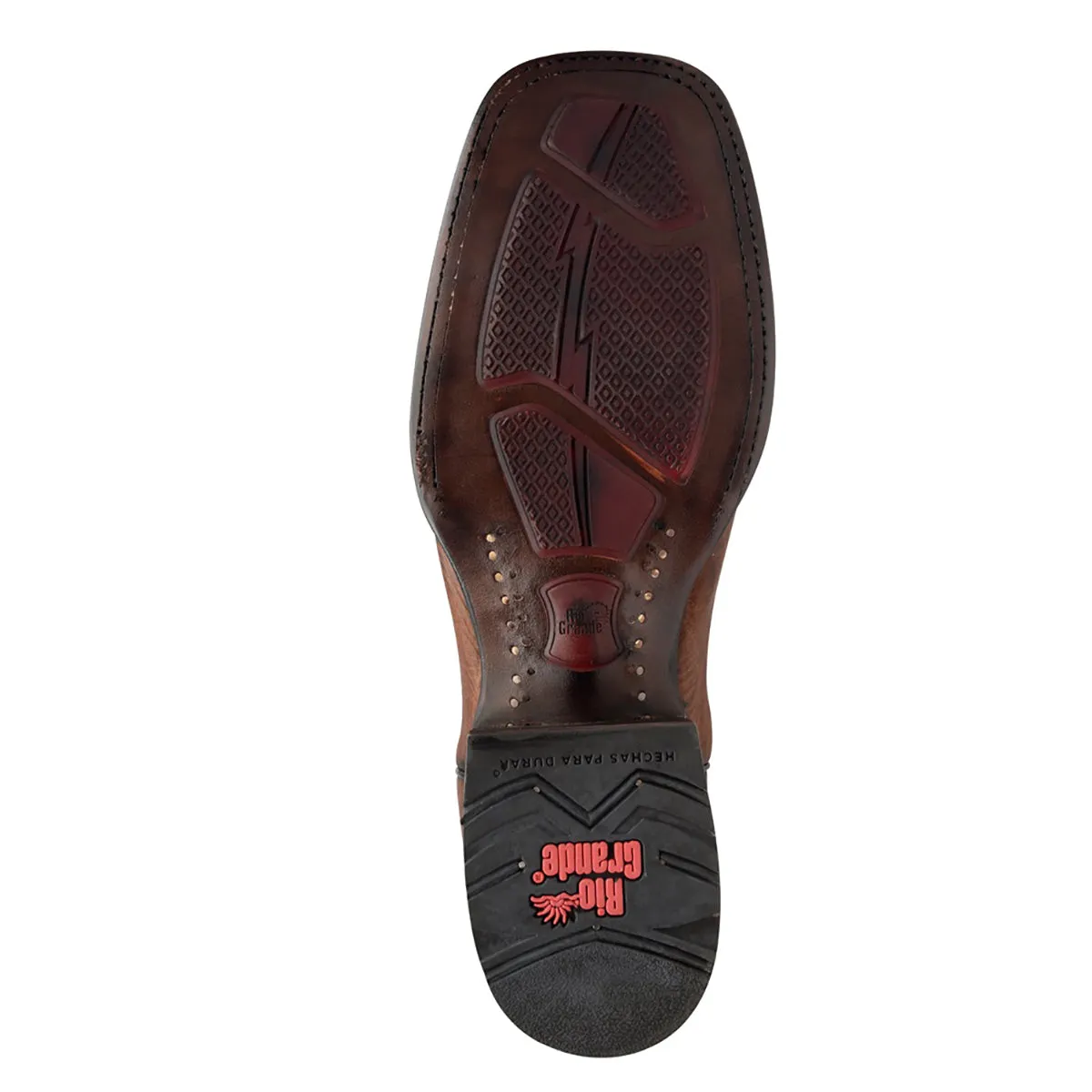 Rio Grande Men's Falcon Dynamic Sole Western Boots - Square Toe