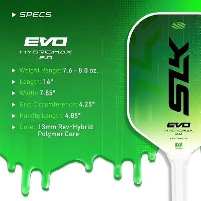 Selkirk Sport SLK Evo Hybrid - XL Green