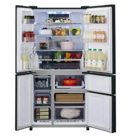 Sharp SJ-FX660S2-BK 660L Multi Door Refrigerator