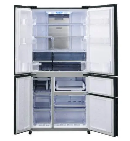 Sharp SJ-FX660S2-BK 660L Multi Door Refrigerator