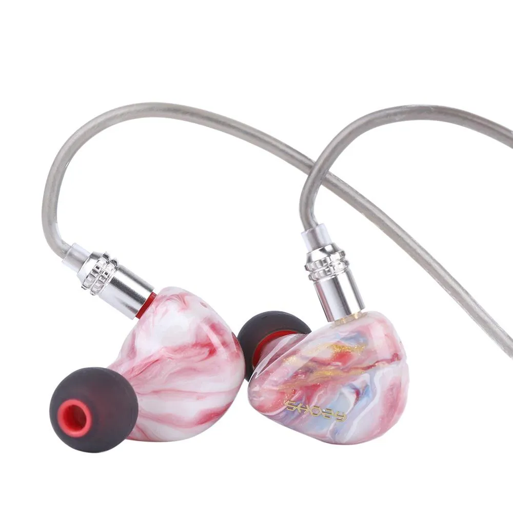 Shozy Rouge 1DD 2BA Triple Hybrid Driver In-ear Monitors IEM Earphone