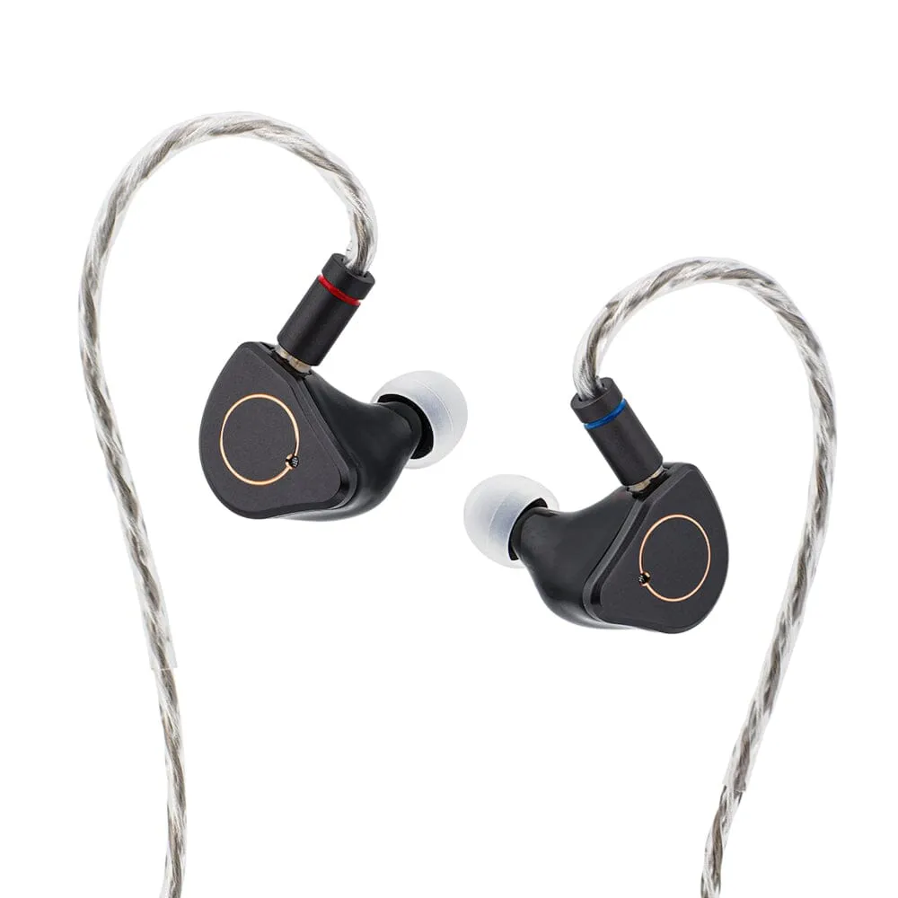 SIMGOT SuperMix4 1DD 1BA 1Planar 1PZT Hybrid In-Ear Earphones
