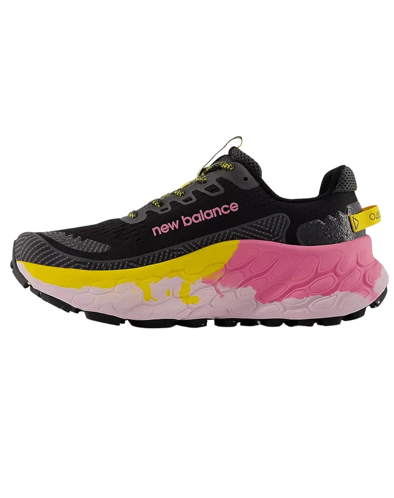 SNEAKERS DONNA "FRESH FOAM X TRAIL MORE V3" BLACK/YELLOW/FUXIA