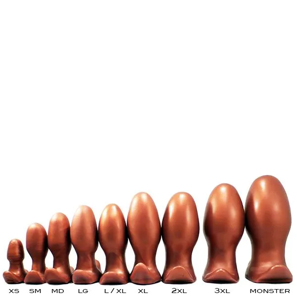 SquarePegToys® Egg Plugs SuperSoft Silicone Butt Plug
