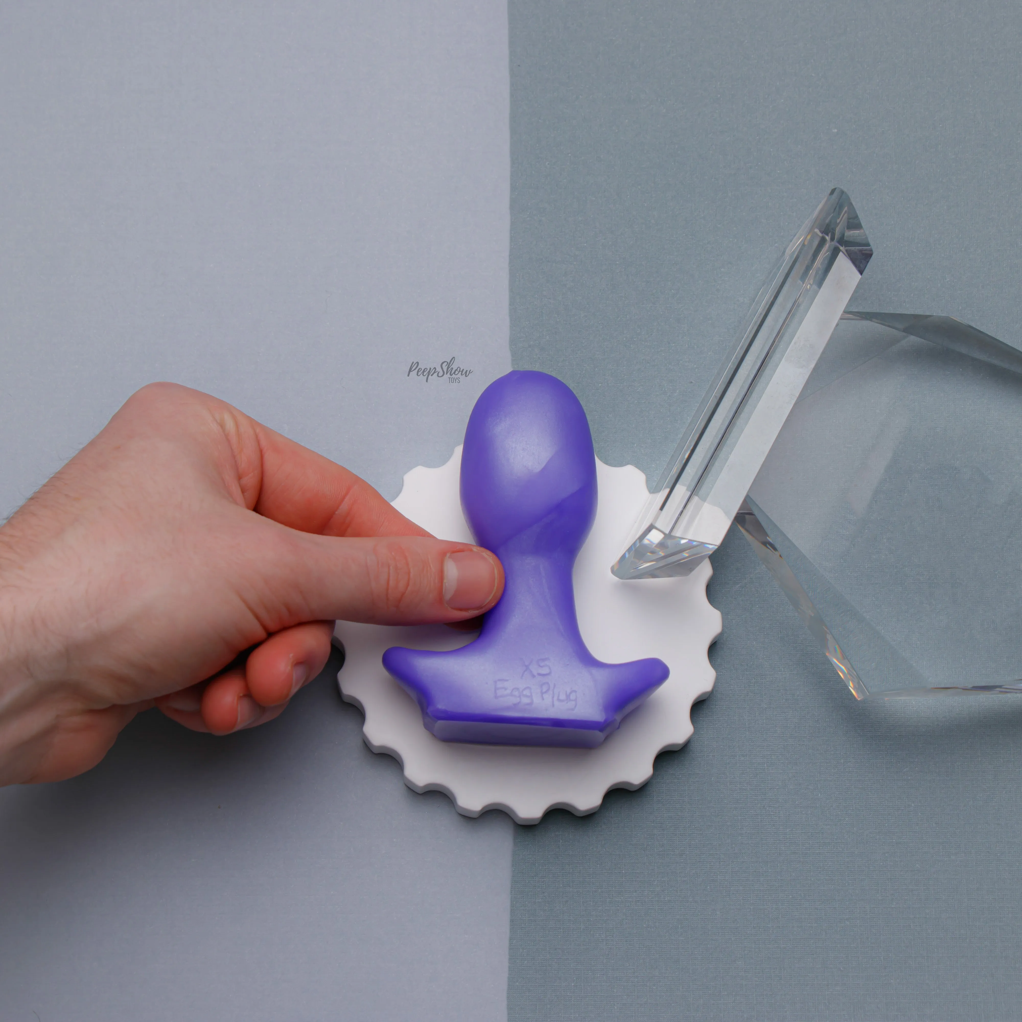 SquarePegToys® Egg Plugs SuperSoft Silicone Butt Plug