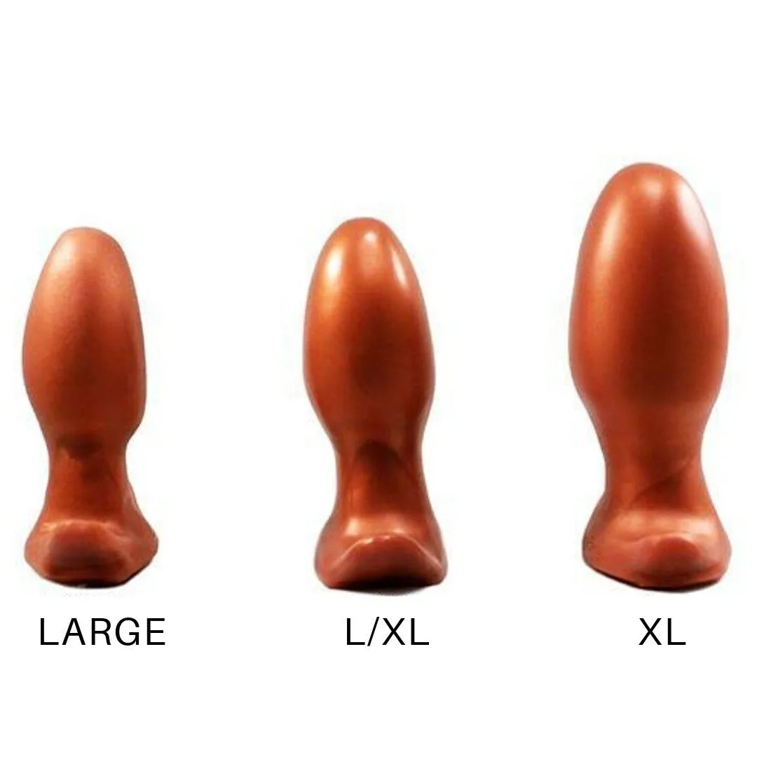SquarePegToys® Egg Plugs SuperSoft Silicone Butt Plug