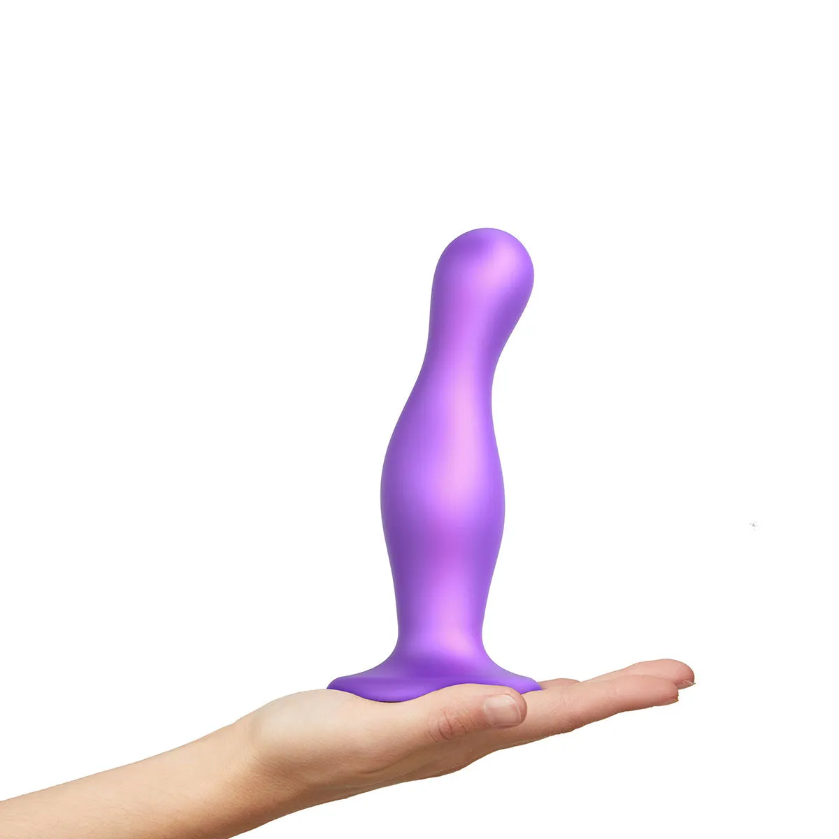 Strap-On-Me Curvy Plug Dil Metallic Purple