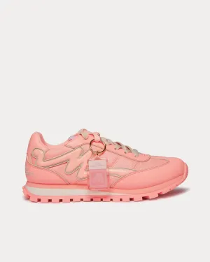 The Fluoro Jogger Fluo Coral Low Top Sneakers