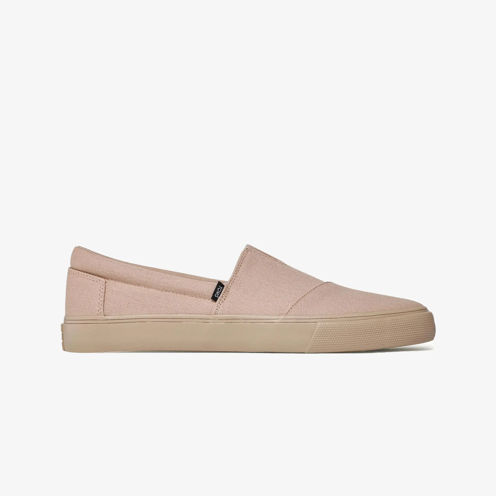 Toms | ALPARGATA FENIX SLIP ON OATMEAL CANVAS  { BEIGE