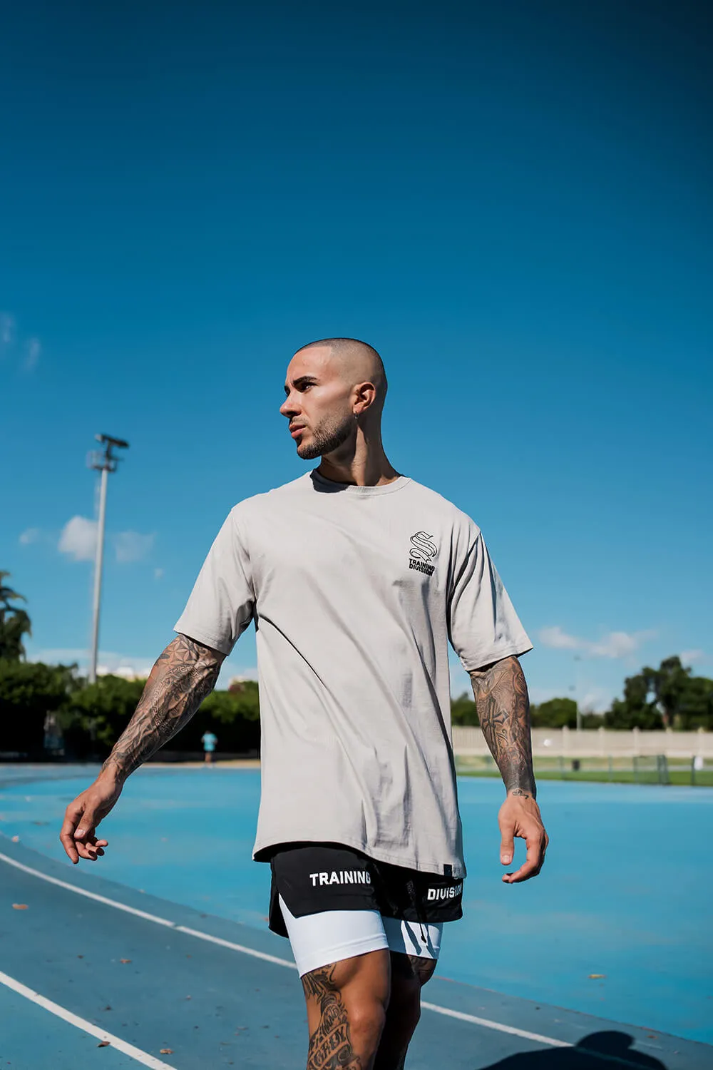 Venom Training Tee - Grey/Black