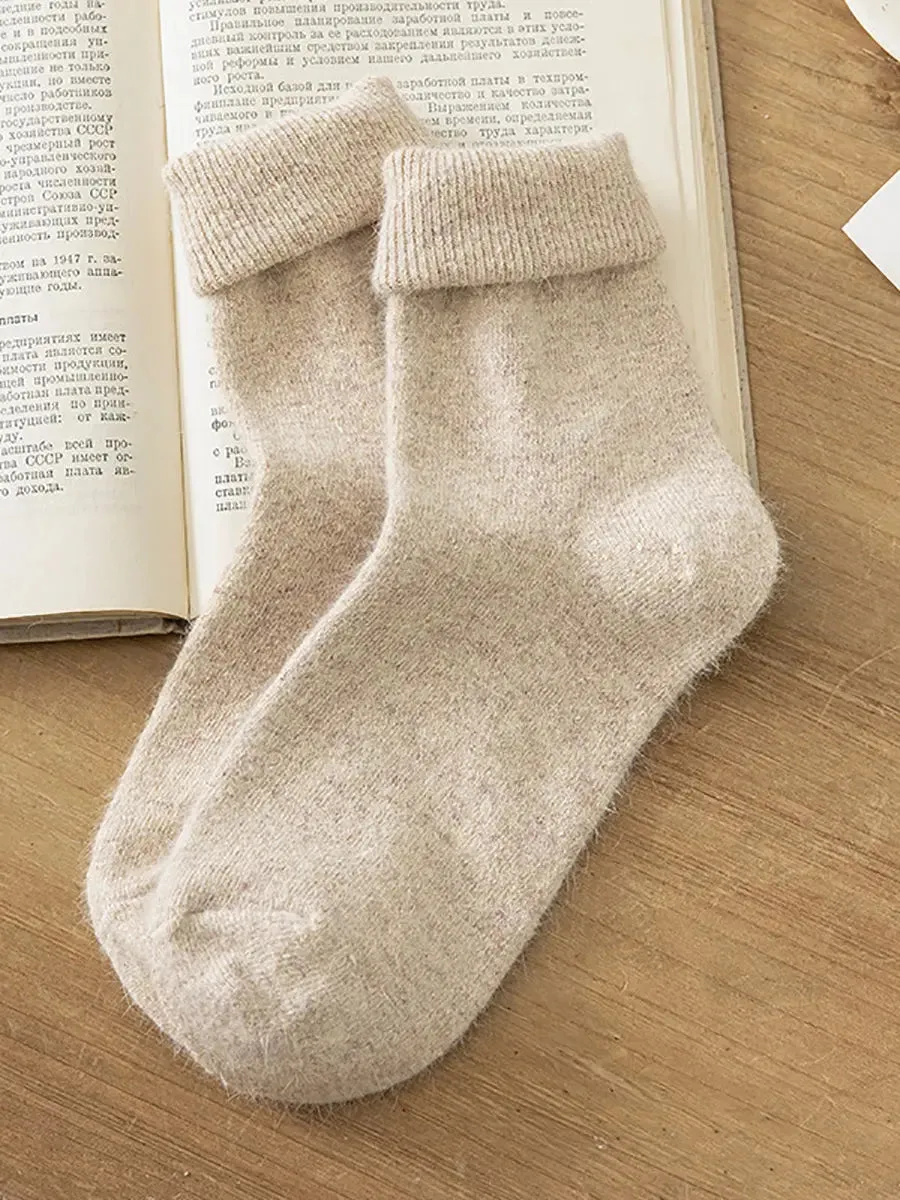 Women Winter Wool Socks
