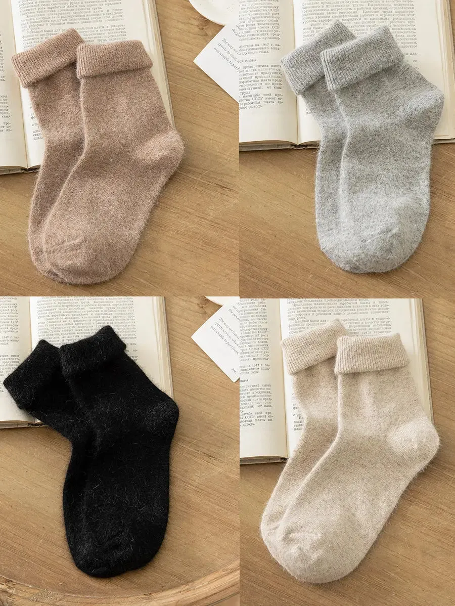 Women Winter Wool Socks