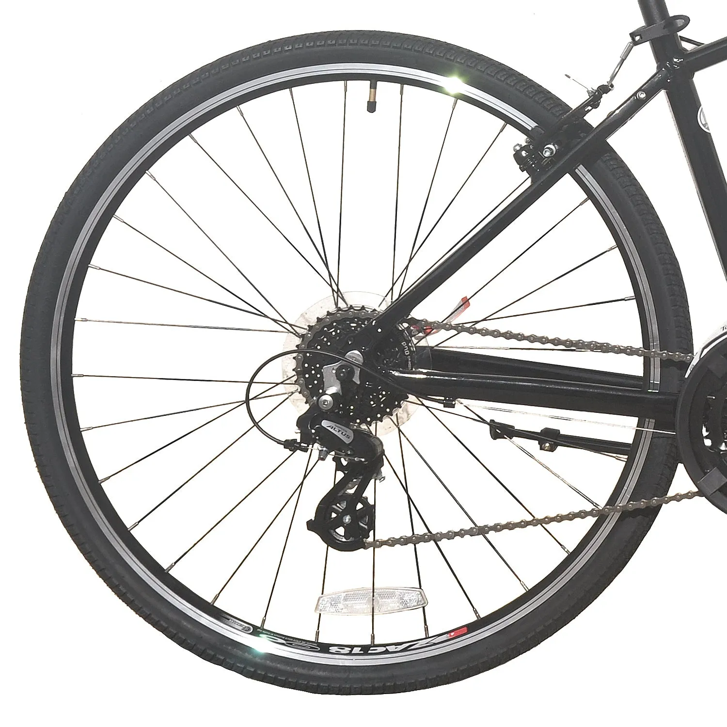 XDS Cross300 24sp Comfort Hybrid Bike // Jet Black