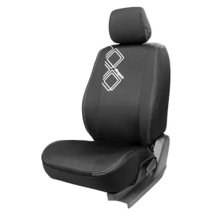 Yolo Fabric Car Seat Cover Design 1 For Mahindra Scorpio