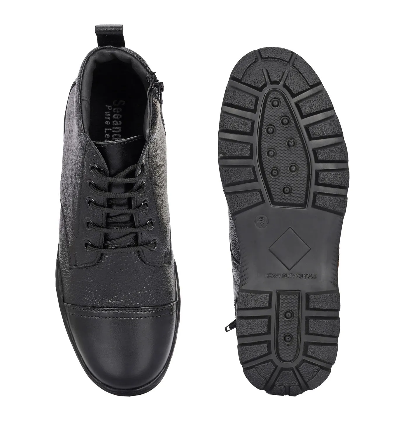 Zip Boots For Men - Defective